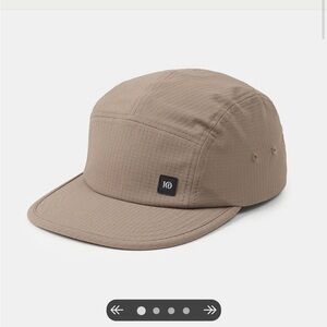 tentree taupe 5-panel hat